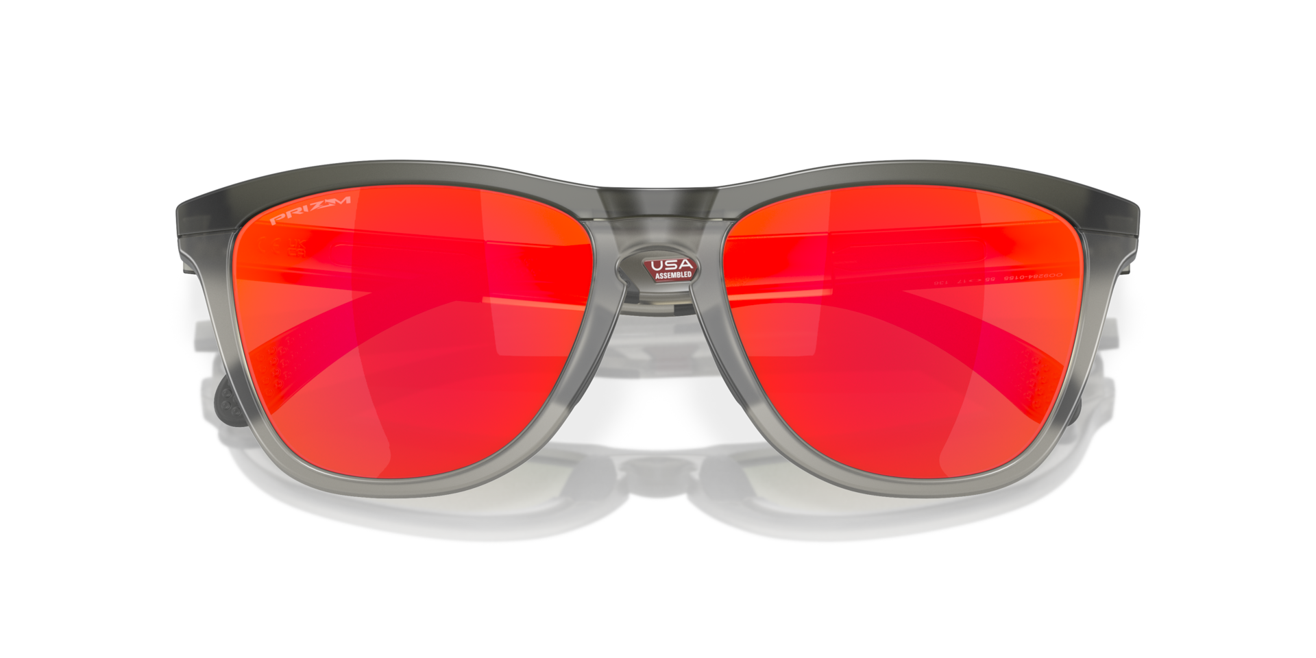 Oakley OO9284 Frogskins Range Round Sunglasses - Matte Clear