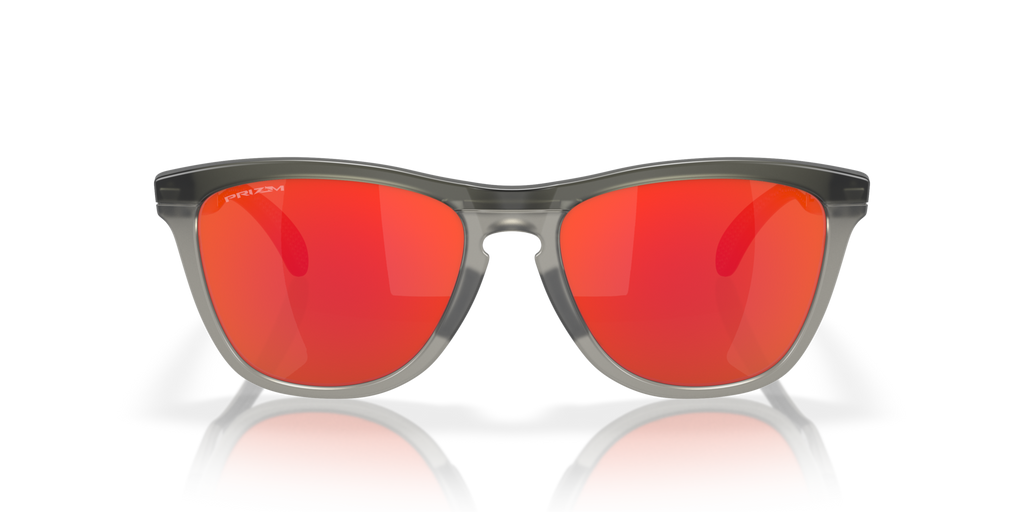 Oakley OO9284 Frogskins Range Round Sunglasses - Matte Grey Smoke Grey Ink