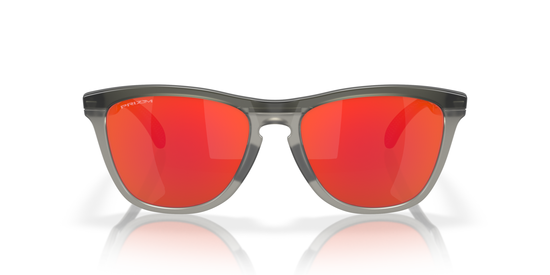 Oakley OO9284 Frogskins Range Round Sunglasses - Matte Grey Smoke Grey Ink