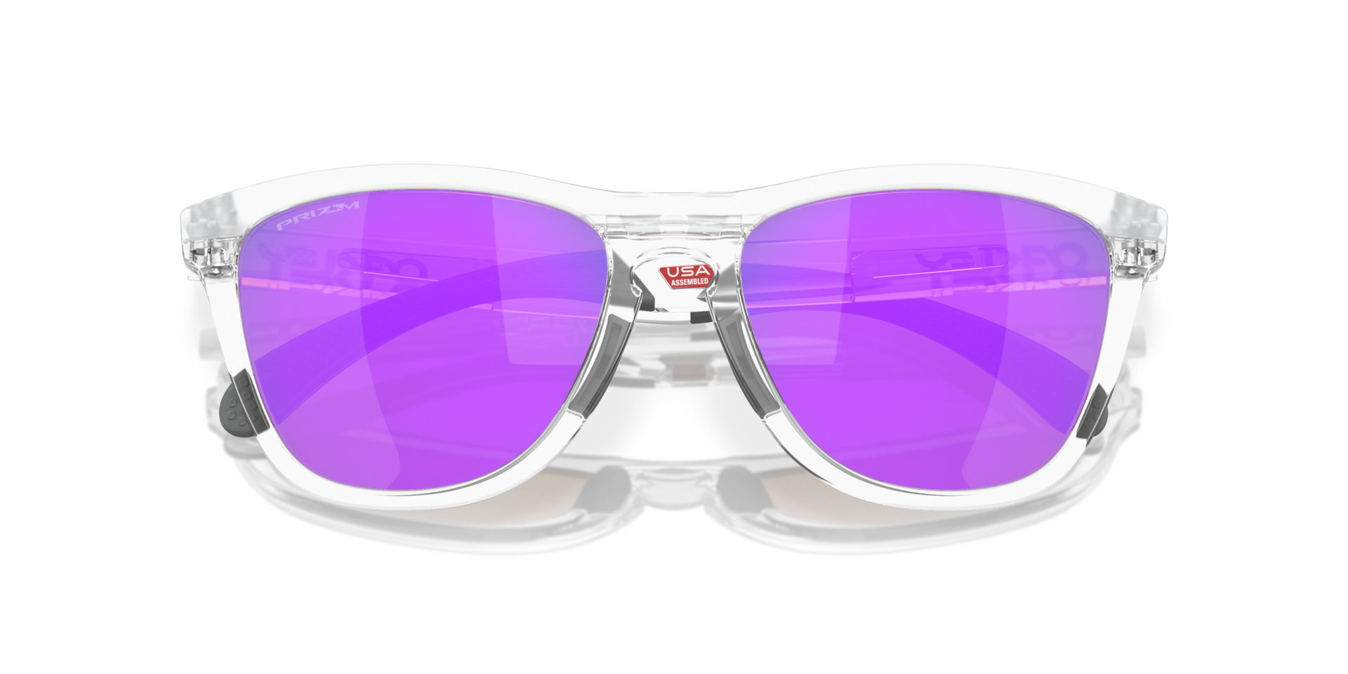 Oakley OO9284 Frogskins Range Round Sunglasses - Matte Grey Smoke Grey Ink