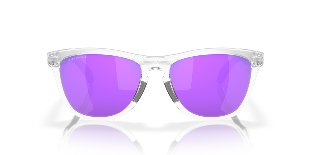Oakley OO9284 Frogskins Range Round Sunglasses - Matte Grey Smoke Grey Ink