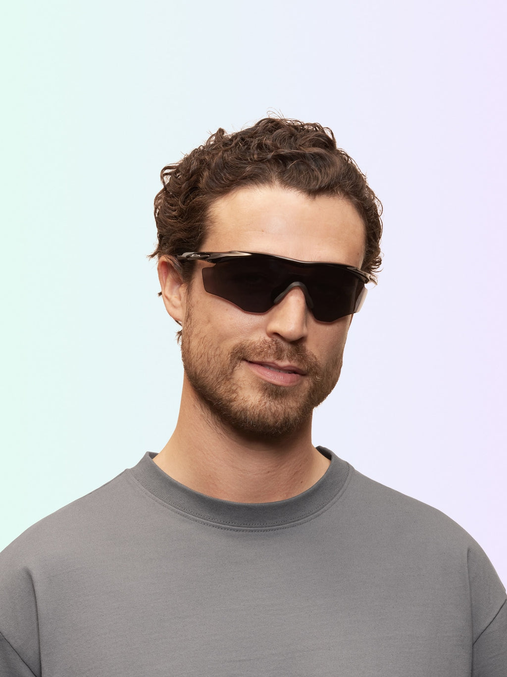 Oakley OO9343 M2 Frame XL Shield Sunglasses - Polished Black
