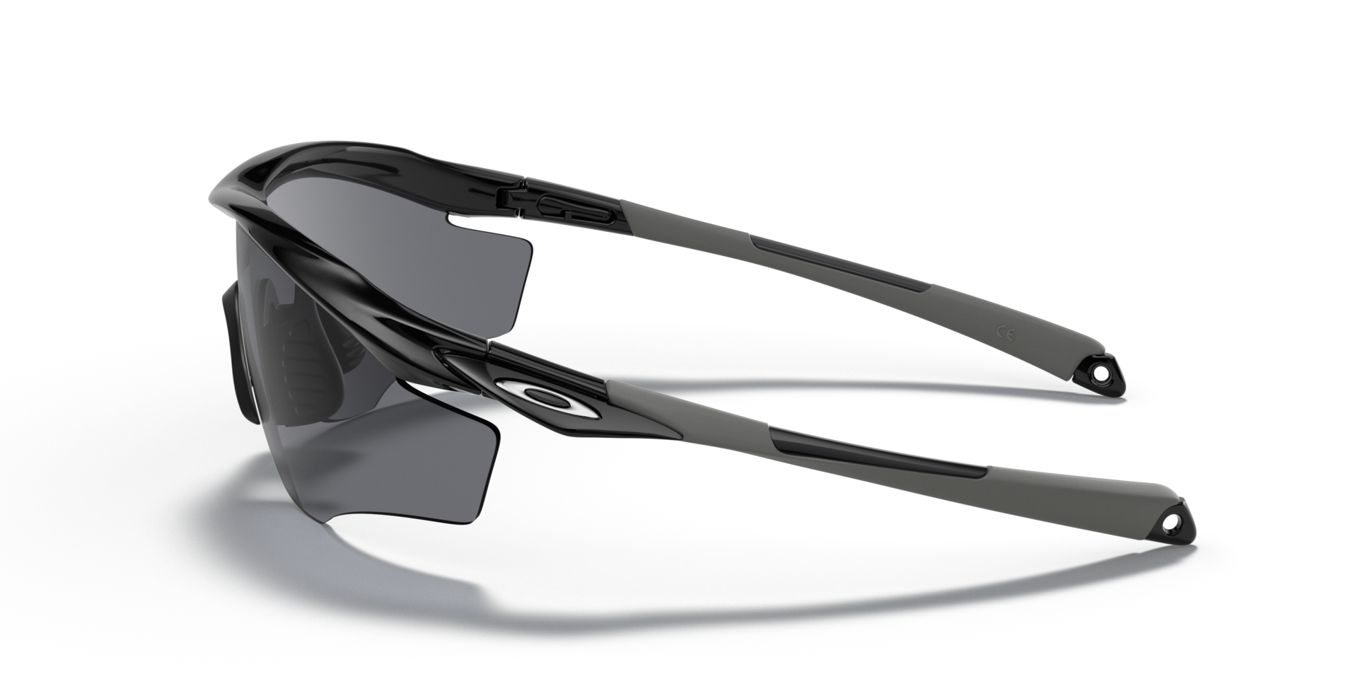 Oakley OO9343 M2 Frame XL Shield Sunglasses - Polished Black