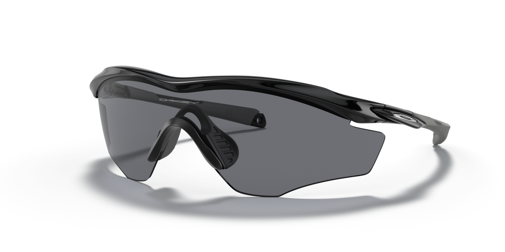 Oakley OO9343 M2 Frame XL Shield Sunglasses - Polished Black