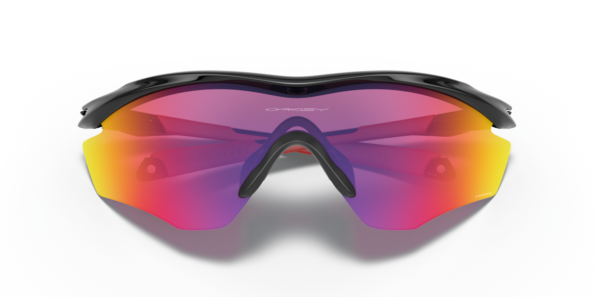 Oakley OO9343 M2 Frame XL Shield Sunglasses - Polished Black