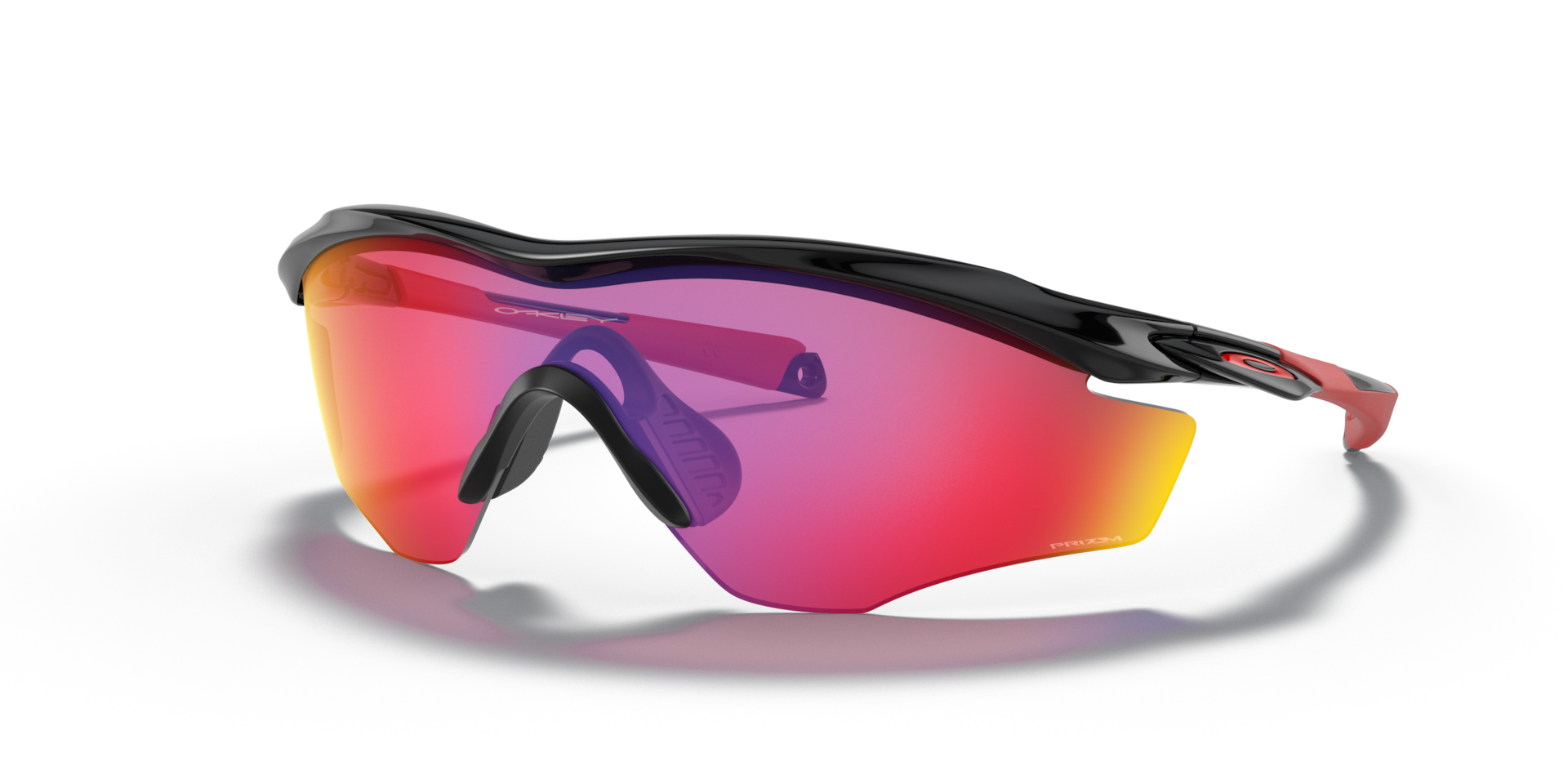 Oakley OO9343 M2 Frame XL Shield Sunglasses - Polished Black