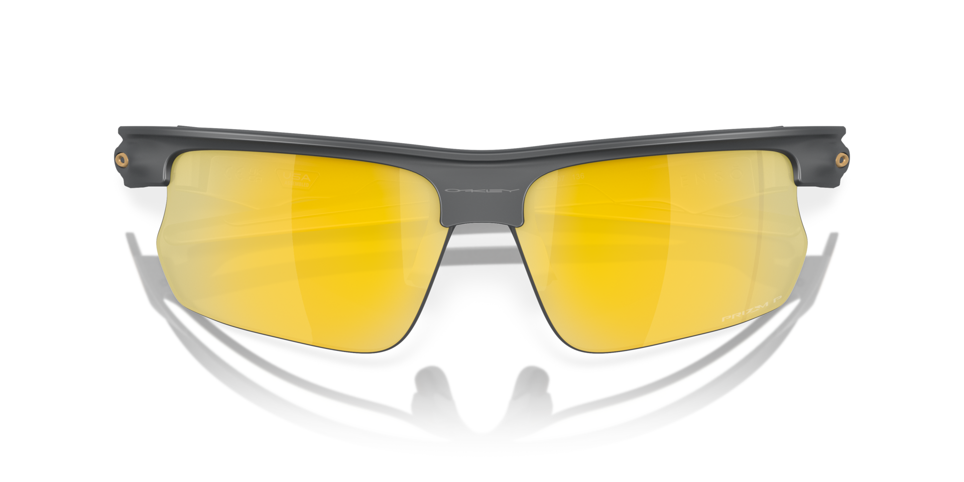 Oakley OO9400 BiSphaera Rectangle Sunglasses - Matte Black