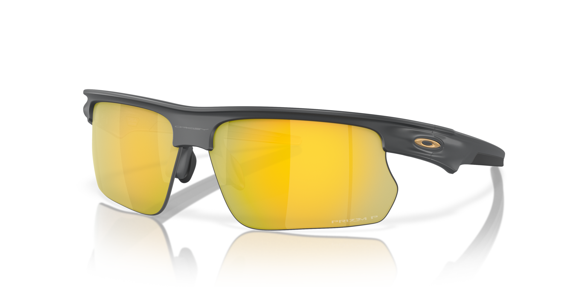 Oakley OO9400 BiSphaera Rectangle Sunglasses - Matte Carbon