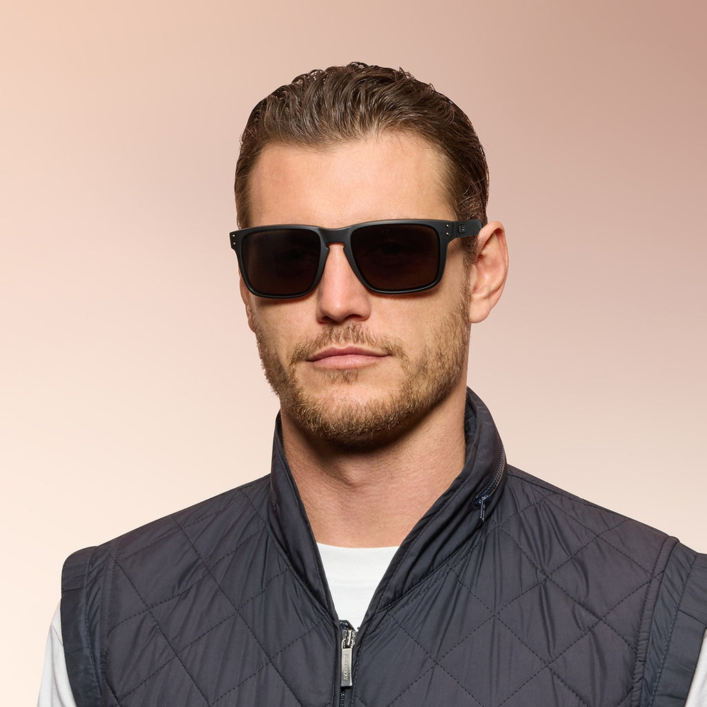 Oakley OO9417 Holbrook XL Square Sunglasses - Matte Black