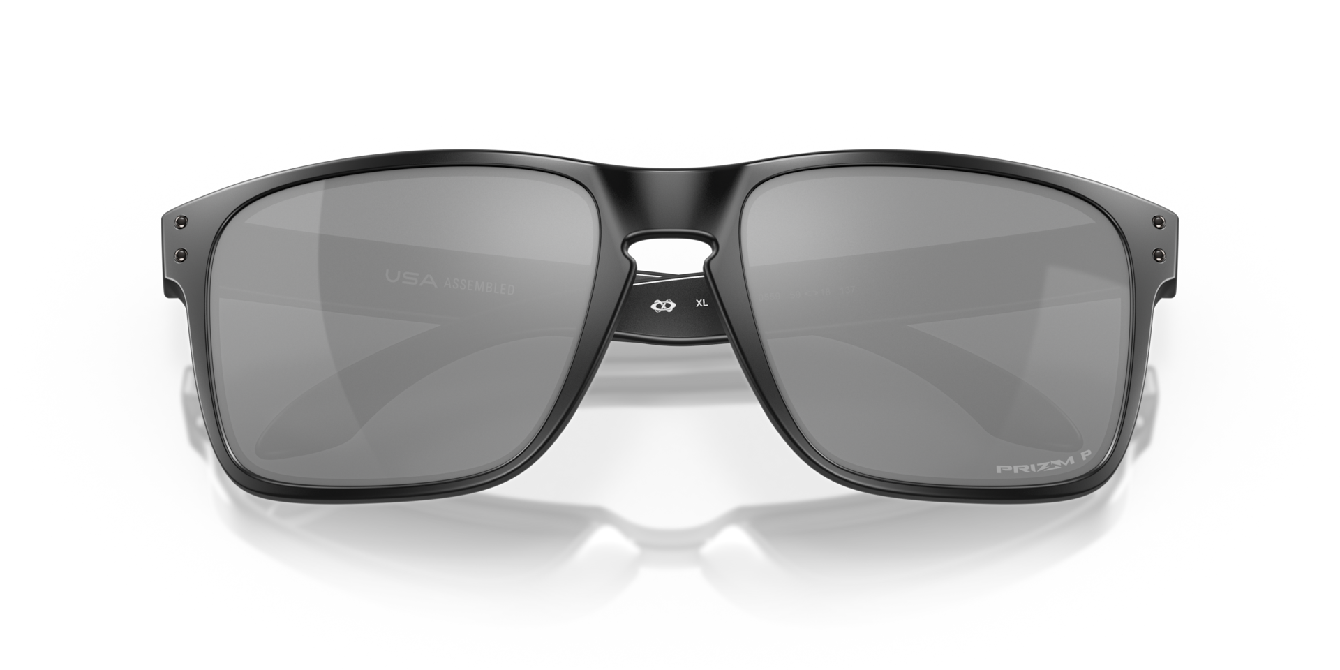 Oakley OO9417 Holbrook XL Square Sunglasses - Polished Black