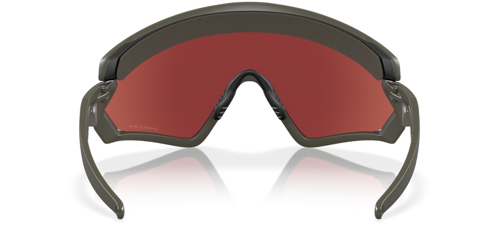 Oakley OO9418 Wind Jacket 2.0 Shield Sunglasses - Matte Olive