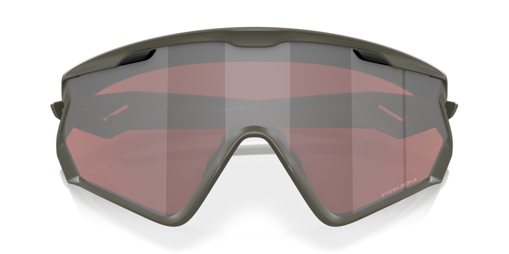 Oakley OO9418 Wind Jacket 2.0 Shield Sunglasses - Matte Translucent Stonewash