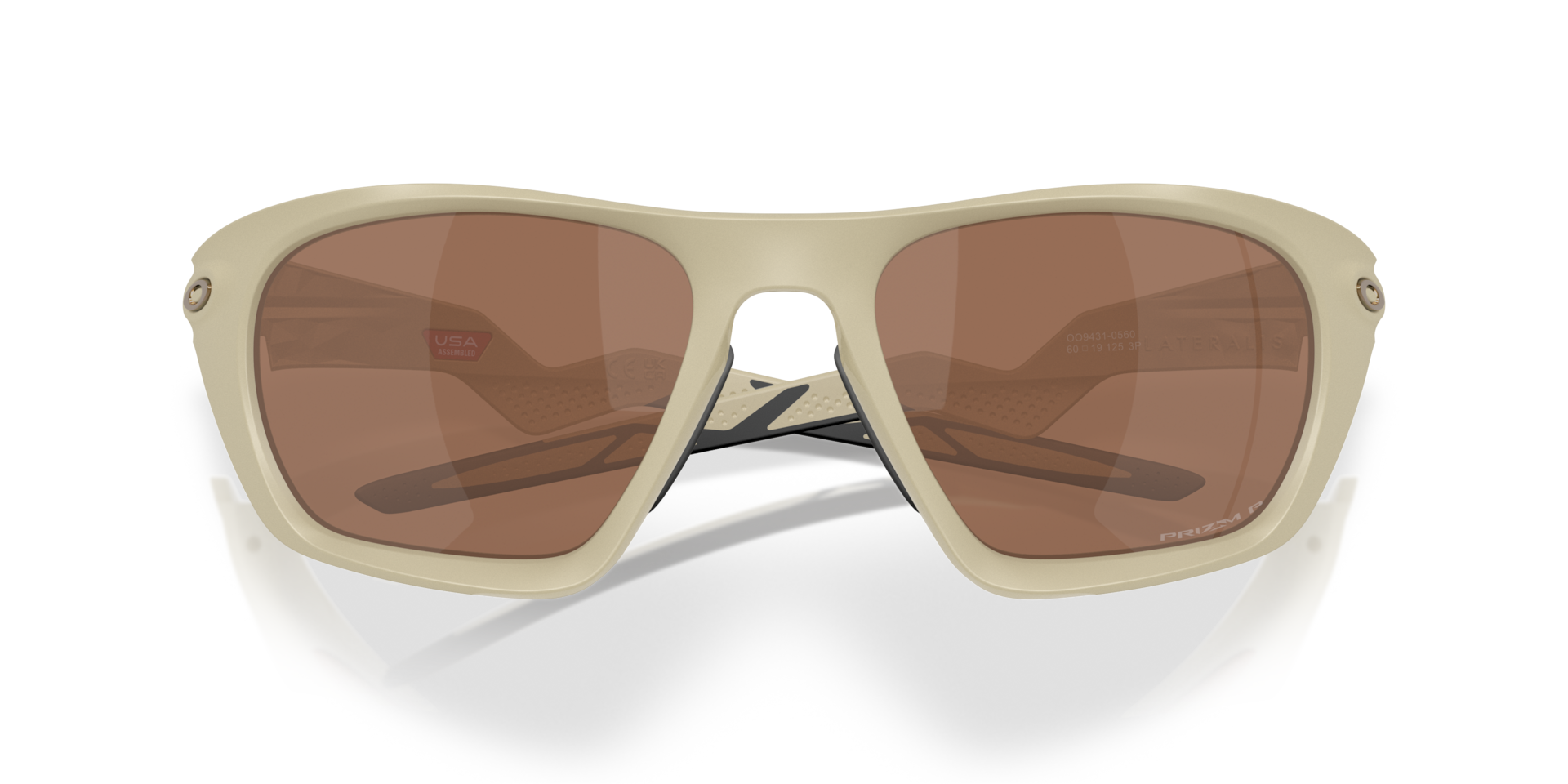 Oakley OO9431 Lateralis Rectangle Sunglasses - Matte Black
