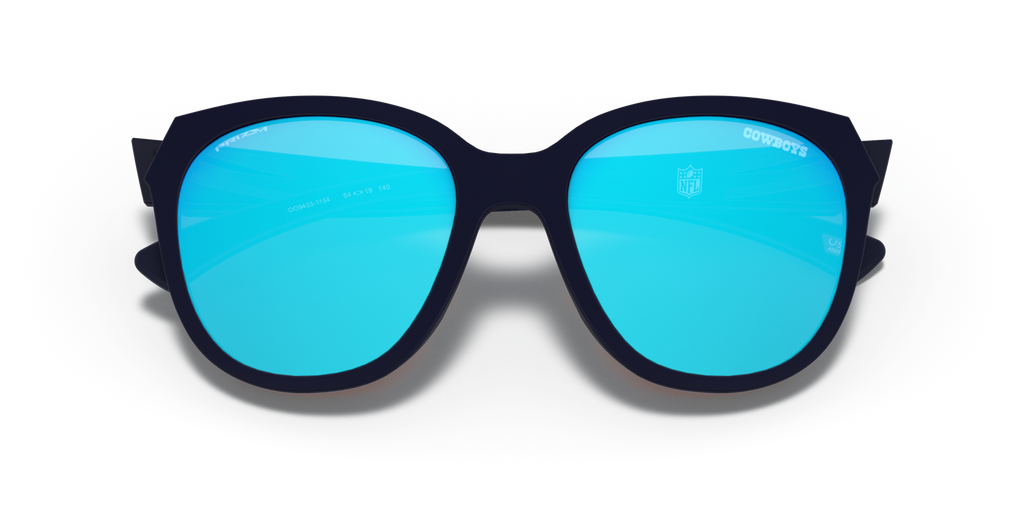 Oakley OO9433 Dallas Cowboys Low Key Round Sunglasses