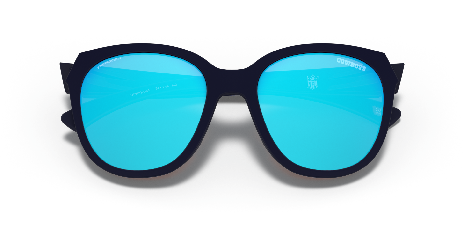 Oakley OO9433 Dallas Cowboys Low Key Round Sunglasses