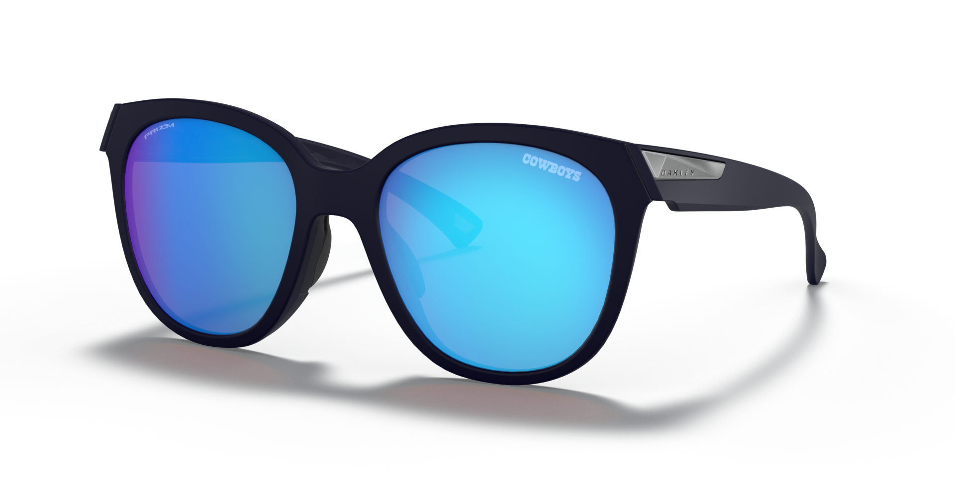 Oakley OO9433 Dallas Cowboys Low Key Round Sunglasses