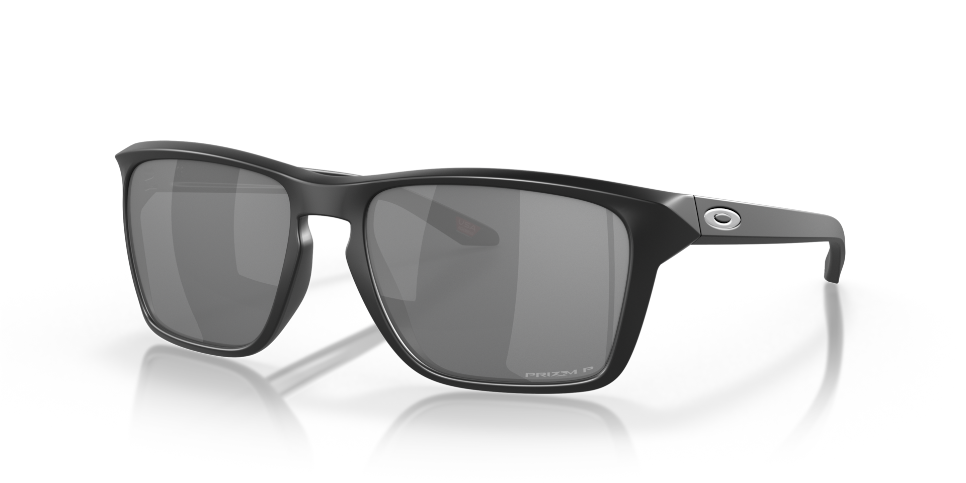 Oakley OO9448 Sylas Rectangle Sunglasses - Matte Black