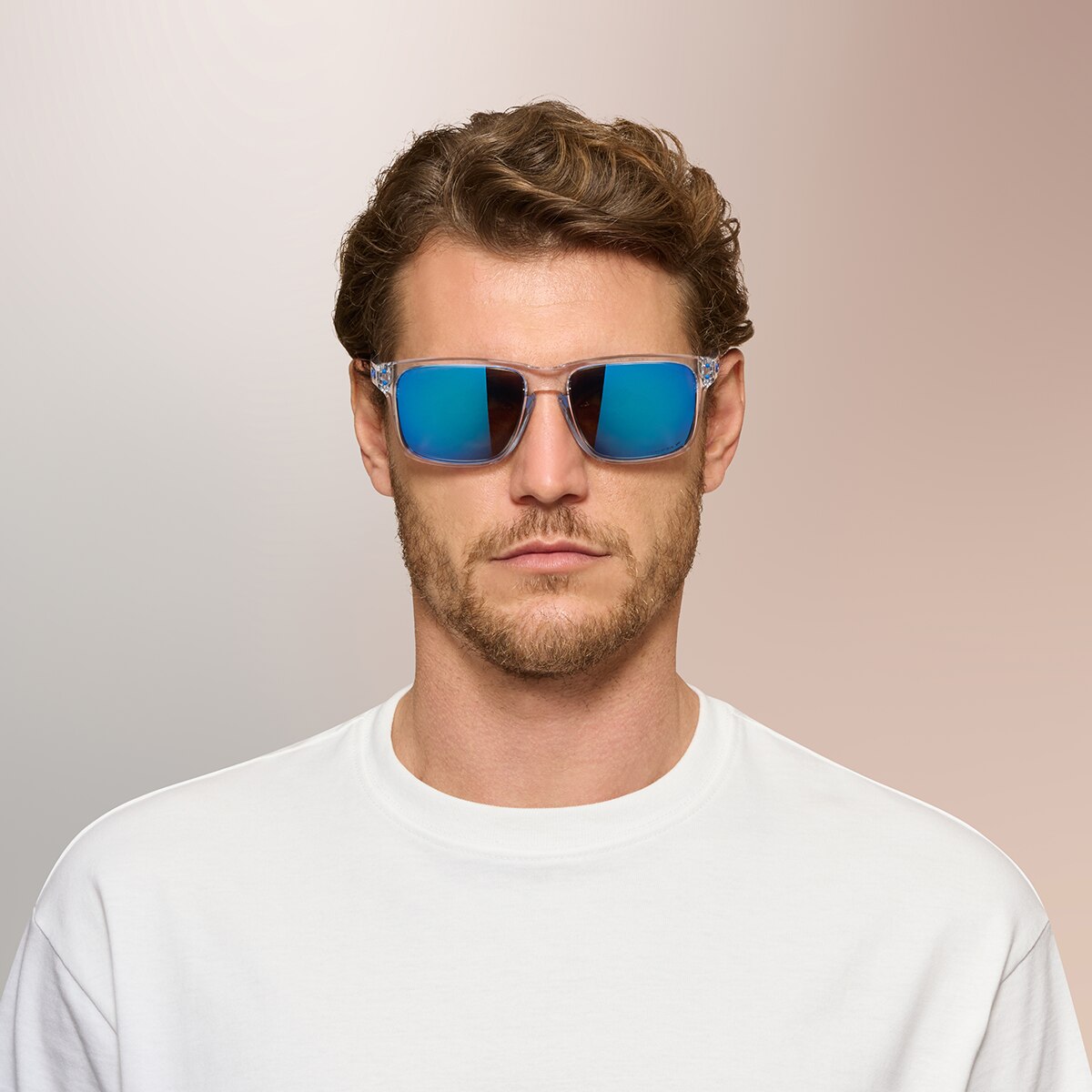 Oakley OO9487 Holbrook XXL Rectangle Sunglasses - Polished Clear