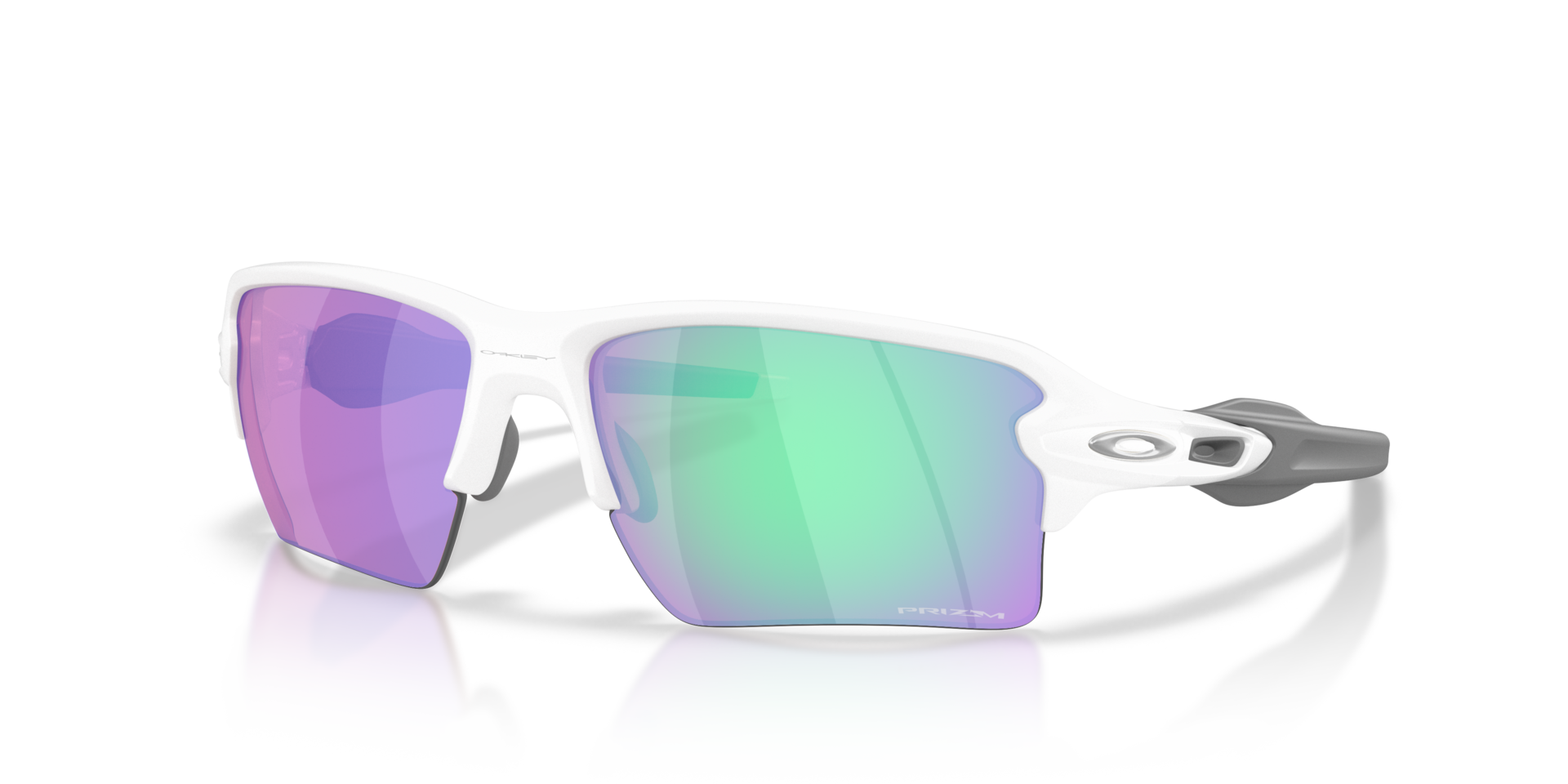 Oakley OO9488 Flak 2.0 XXL On The Green Collection Rectangle Sunglasses - Grey Smoke