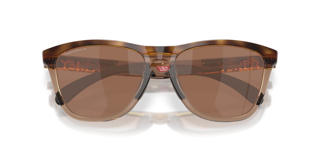 Oakley OO9503 Frogskins Range XL Round Sunglasses - Transparent Stonewash Clear