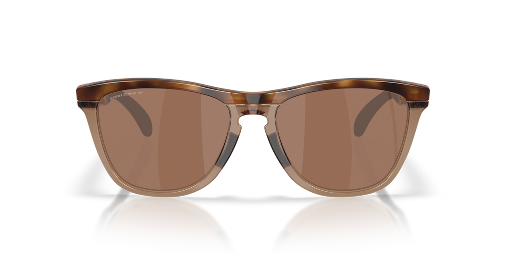 Oakley OO9503 Frogskins Range XL Round Sunglasses - Brown Tortoise Brown Smoke