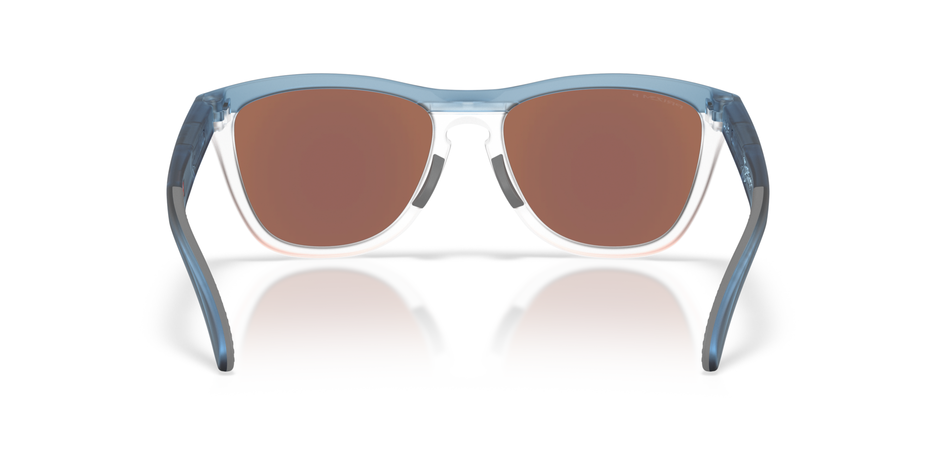 Oakley OO9503 Frogskins Range XL Round Sunglasses - Transparent Stonewash Clear