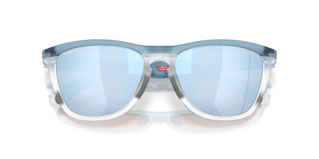 Oakley OO9503 Frogskins Range XL Round Sunglasses - Brown Tortoise Brown Smoke