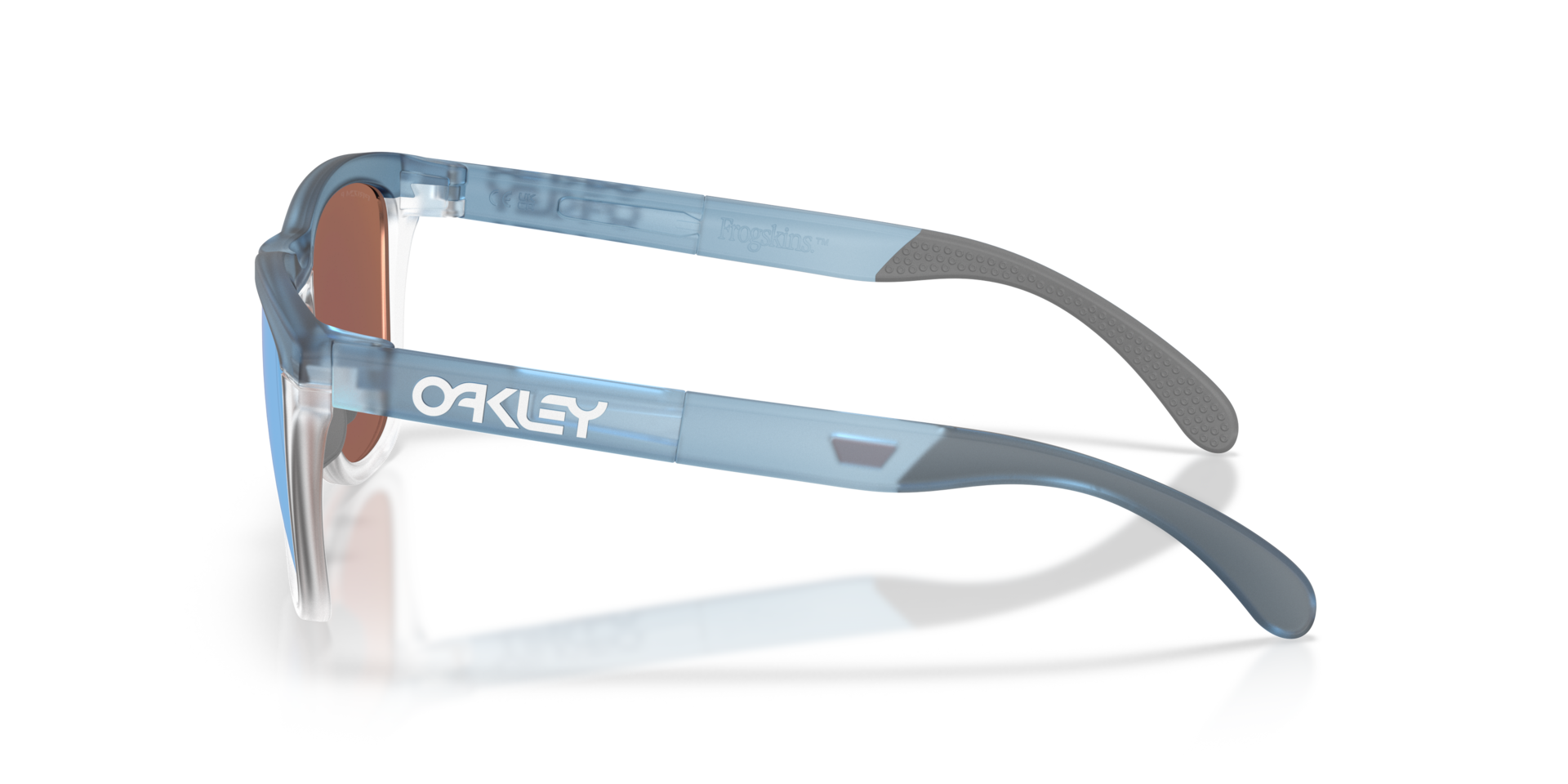 Oakley OO9503 Frogskins Range XL Round Sunglasses - Brown Tortoise Brown Smoke