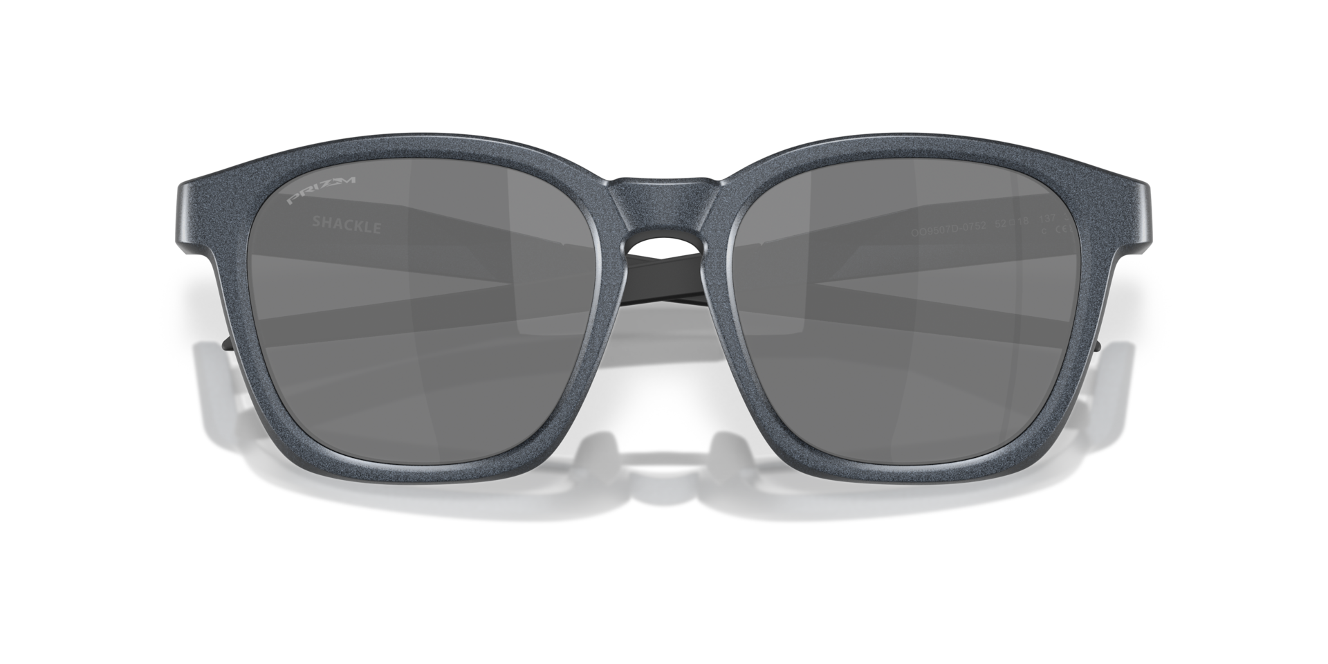 Oakley OO9507D Shackle Square Sunglasses - Matte Grey Smoke
