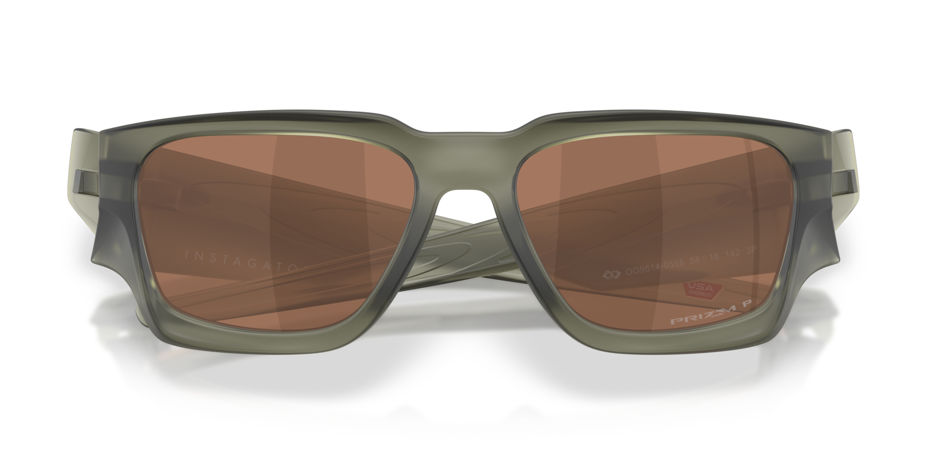 Oakley OO9514 Instagator Rectangle Sunglasses - Matte Olive Ink