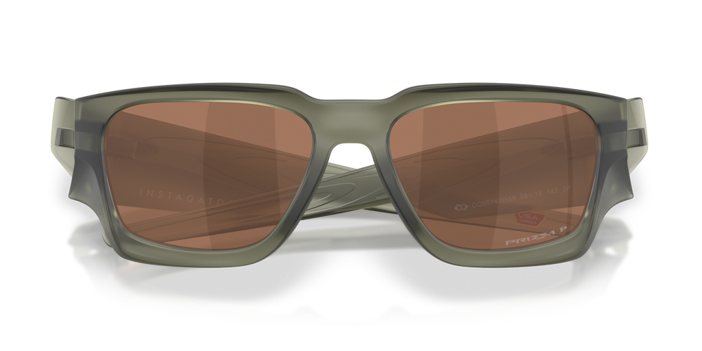Oakley OO9514 Instagator Rectangle Sunglasses - Matte Black