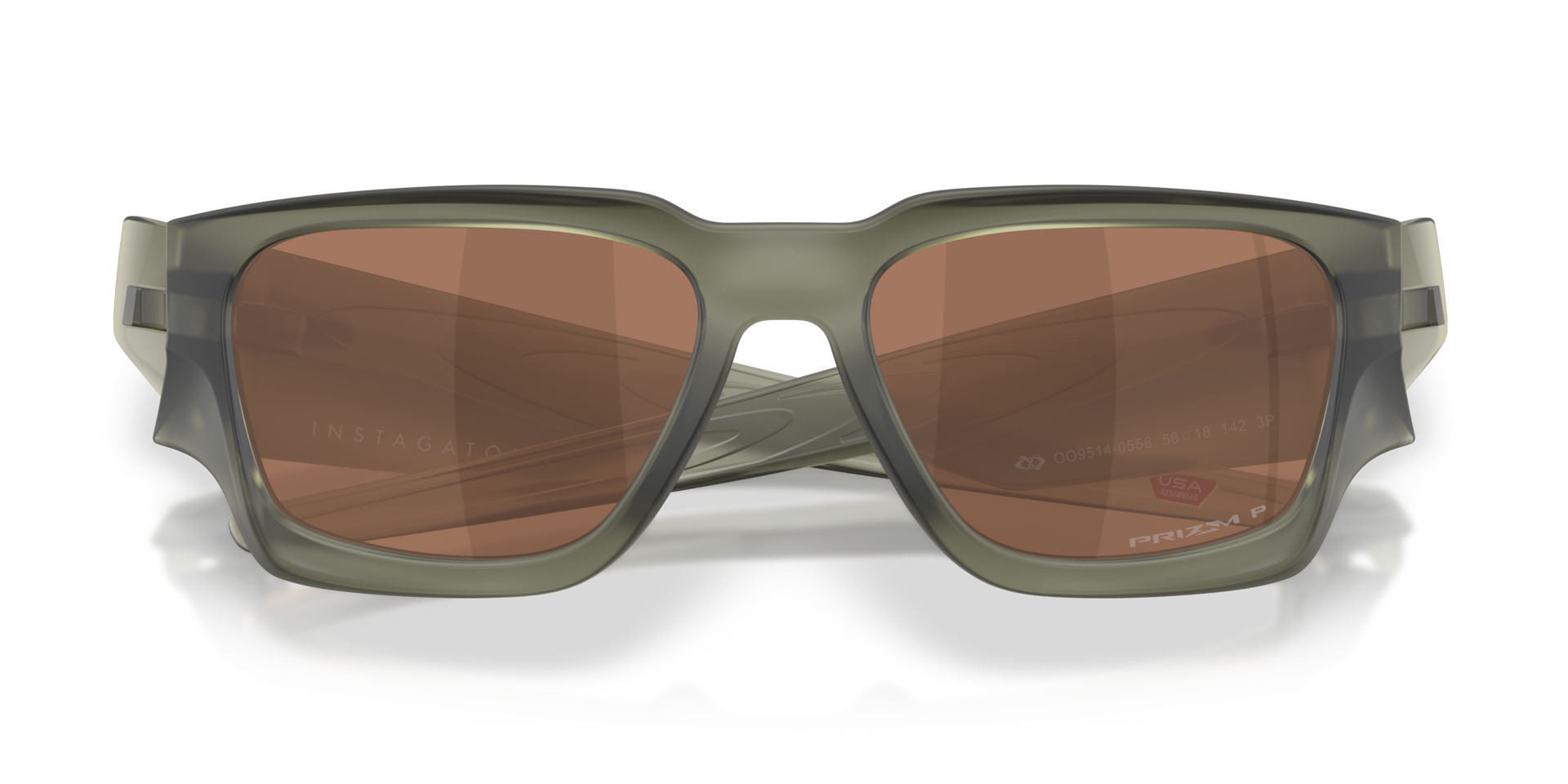 Oakley OO9514 Instagator Rectangle Sunglasses - Matte White