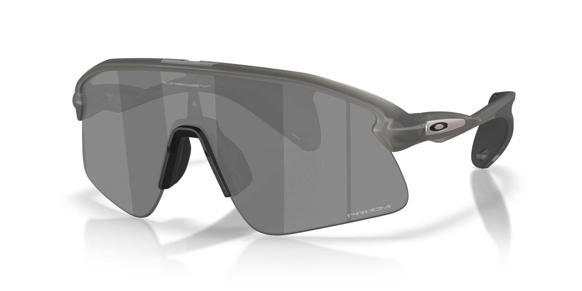 Oakley OO9517 Stunt Devil Rectangle Sunglasses - Grey Smoke