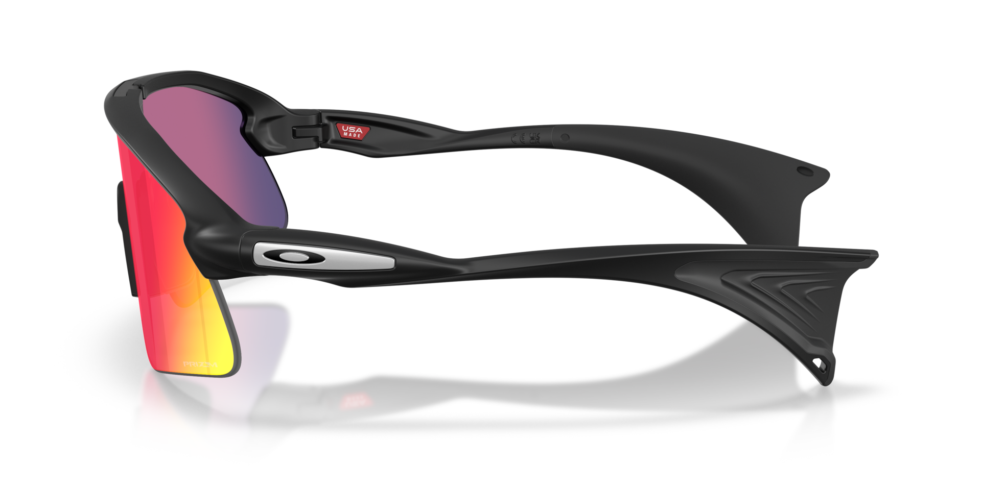 Oakley OO9517 Stunt Devil Rectangle Sunglasses - Matte Black