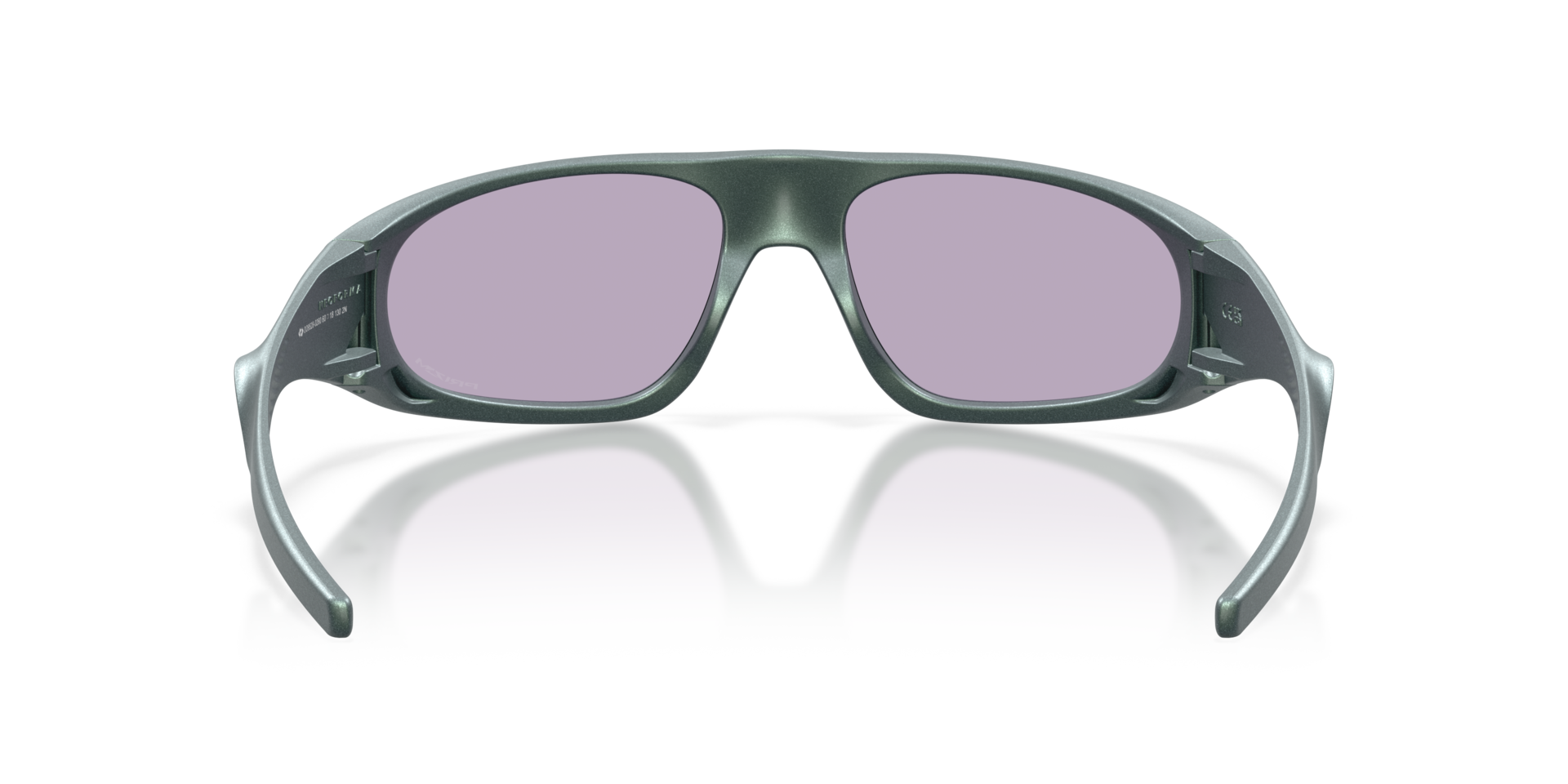 Oakley OO9528 Neoforma Oval Sunglasses - Matte Blue Silver Colorshift