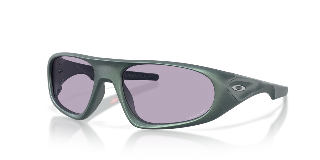 Oakley OO9528 Neoforma Oval Sunglasses - Matte Blue Silver Colorshift