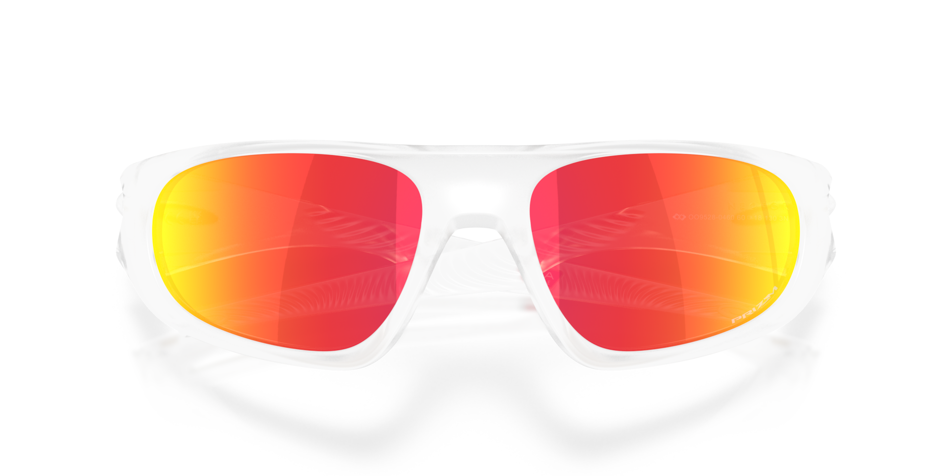 Oakley OO9528 Neoforma Oval Sunglasses - Matte Blue Silver Colorshift
