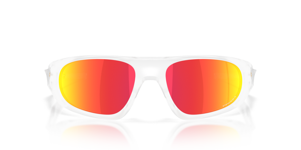 Oakley OO9528 Neoforma Oval Sunglasses - Matte Blue Silver Colorshift