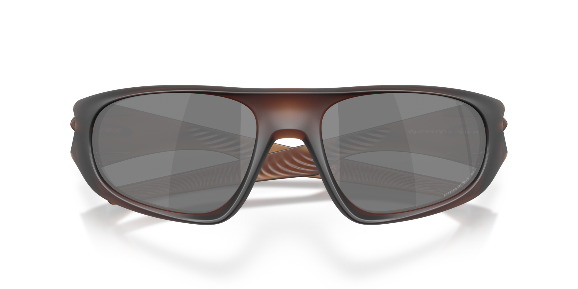 Oakley OO9528 Neoforma Oval Sunglasses - Matte Blue Silver Colorshift