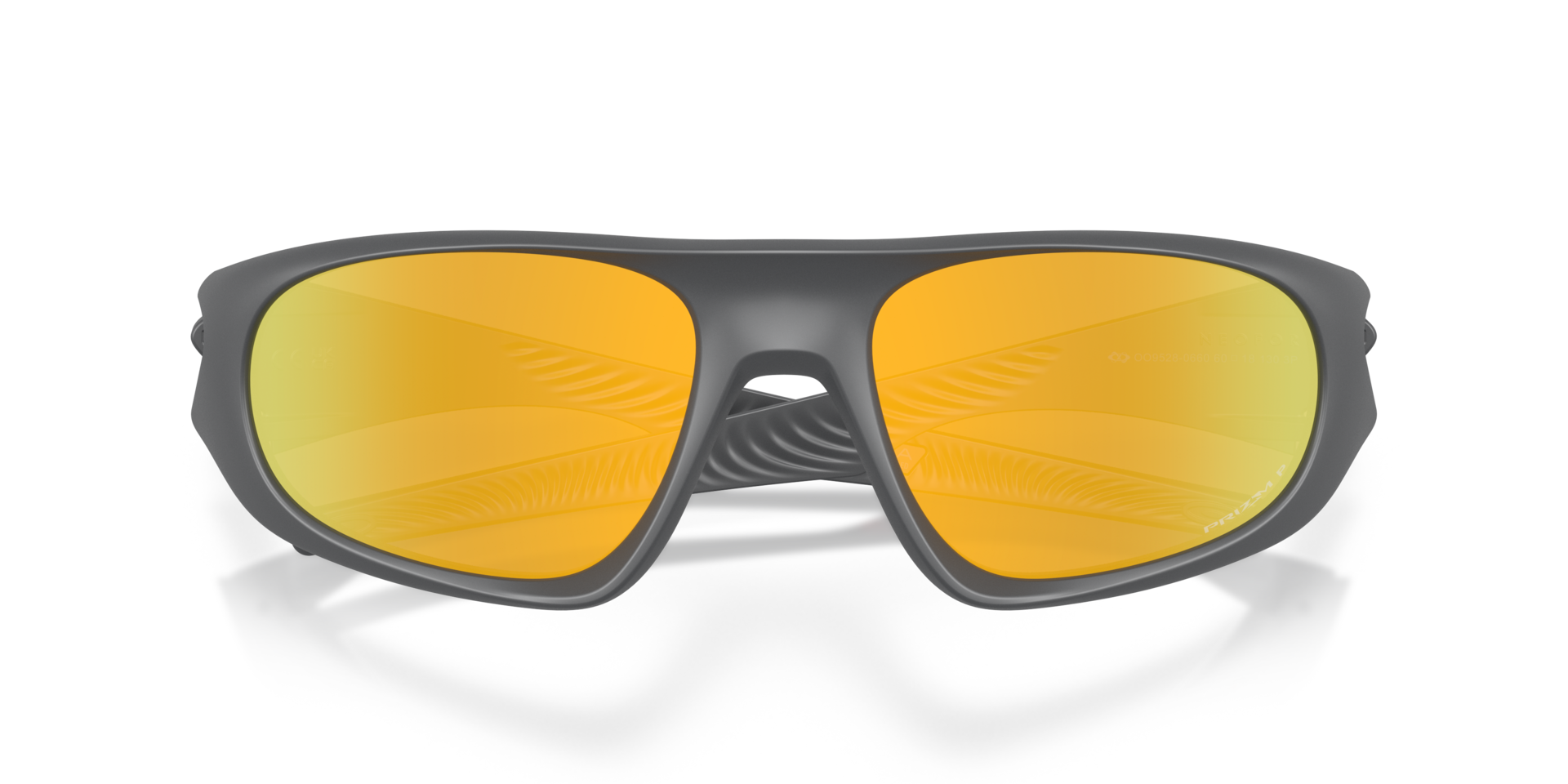 Oakley OO9528 Neoforma Oval Sunglasses - Matte Blue Silver Colorshift
