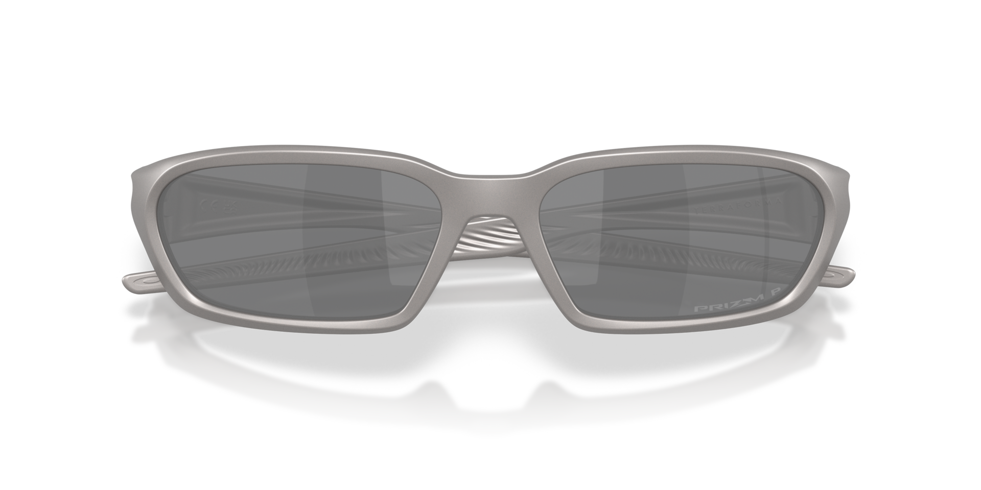 Oakley OO9530 Terraforma Rectangle Sunglasses - Matte Grey Smoke