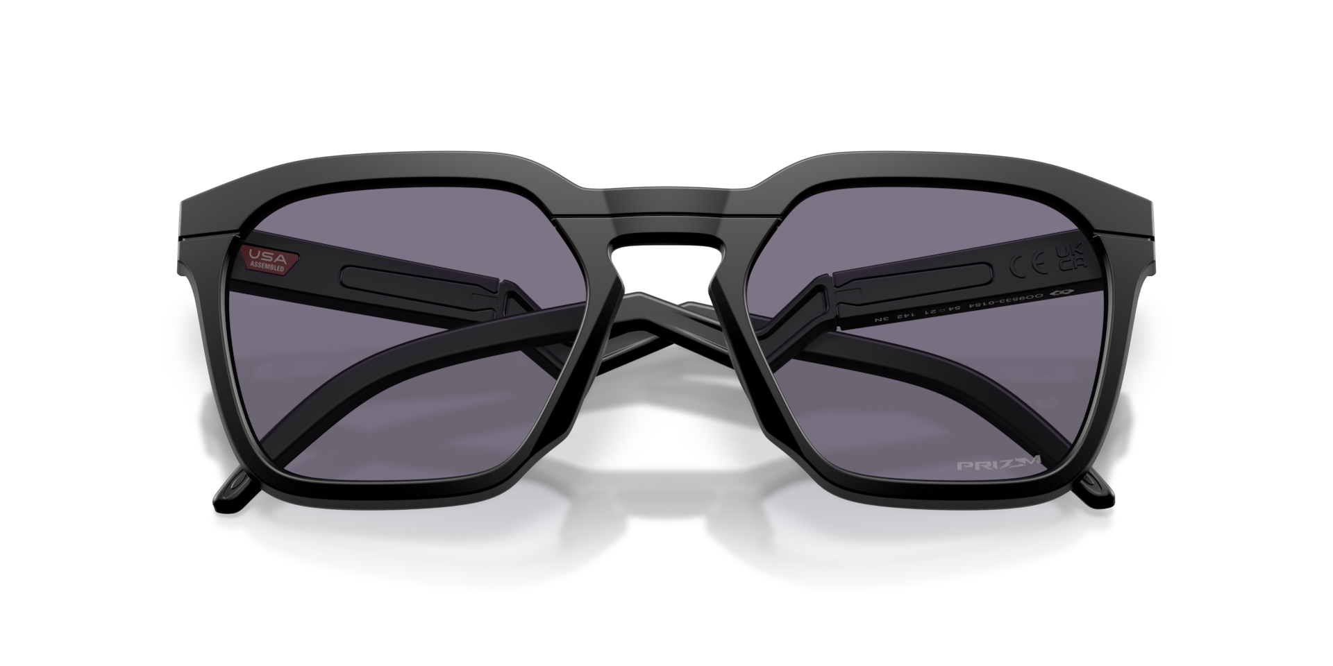 Oakley OO9533 HSTN SQ Square Sunglasses - Abyss