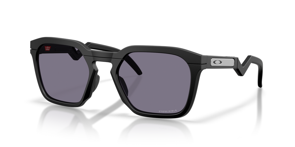 Oakley OO9533 HSTN SQ Square Sunglasses - Matte Black
