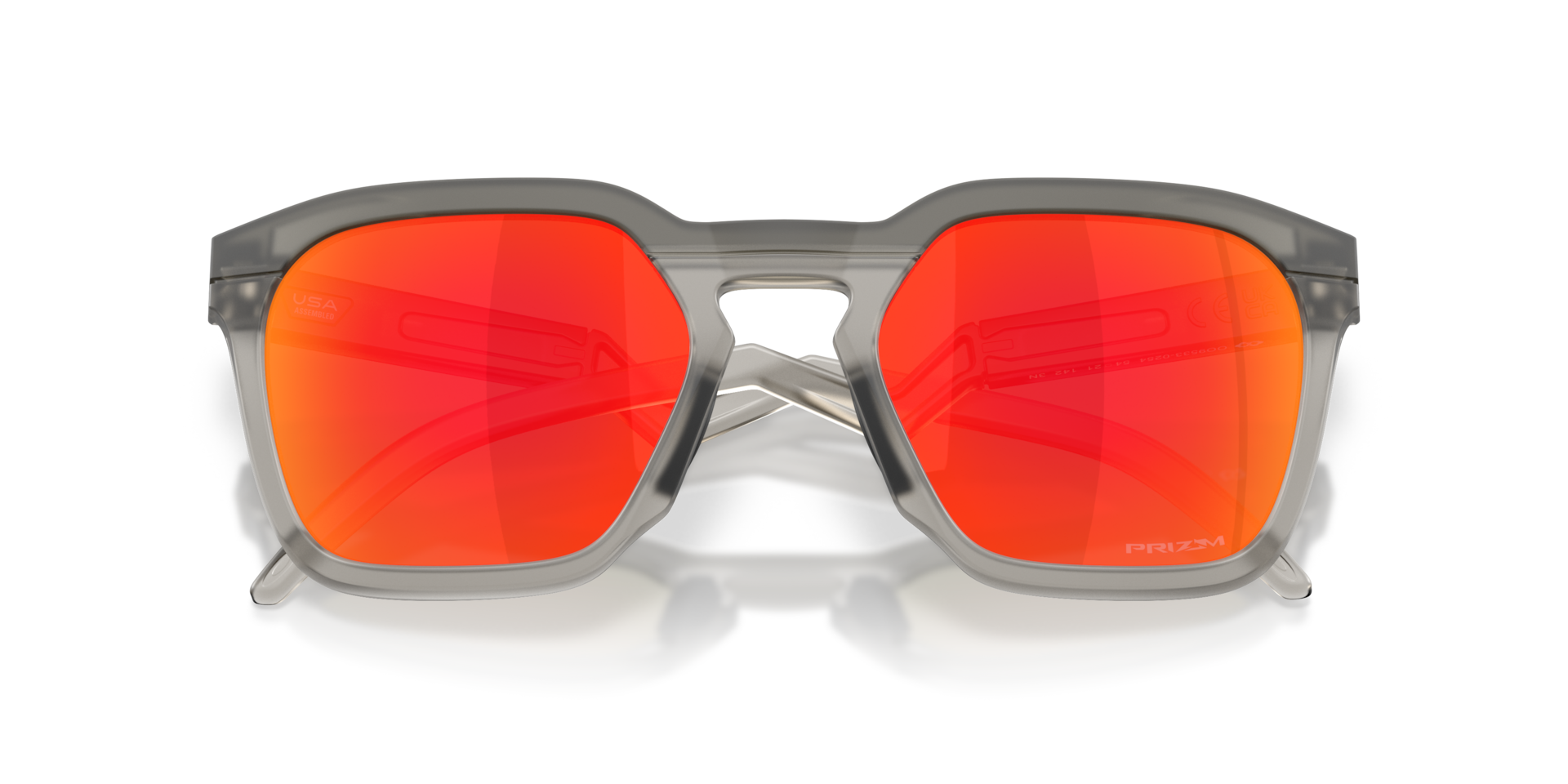 Oakley OO9533 HSTN SQ Square Sunglasses - Matte Black