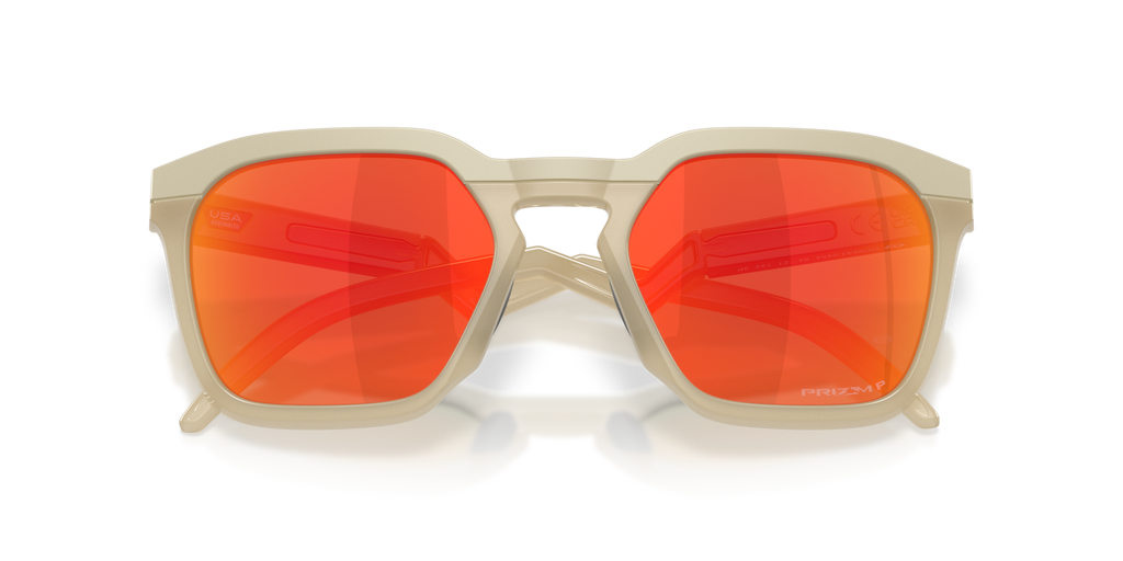 Oakley OO9533 HSTN SQ Square Sunglasses - Abyss