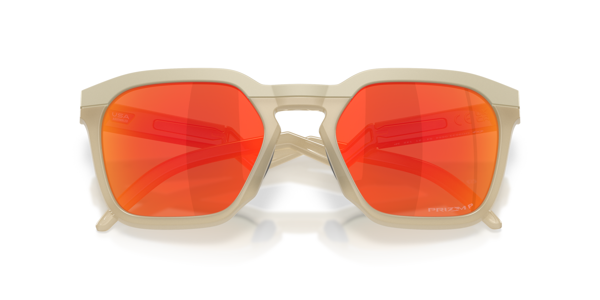 Oakley OO9533 HSTN SQ Square Sunglasses - Matte Grey Smoke