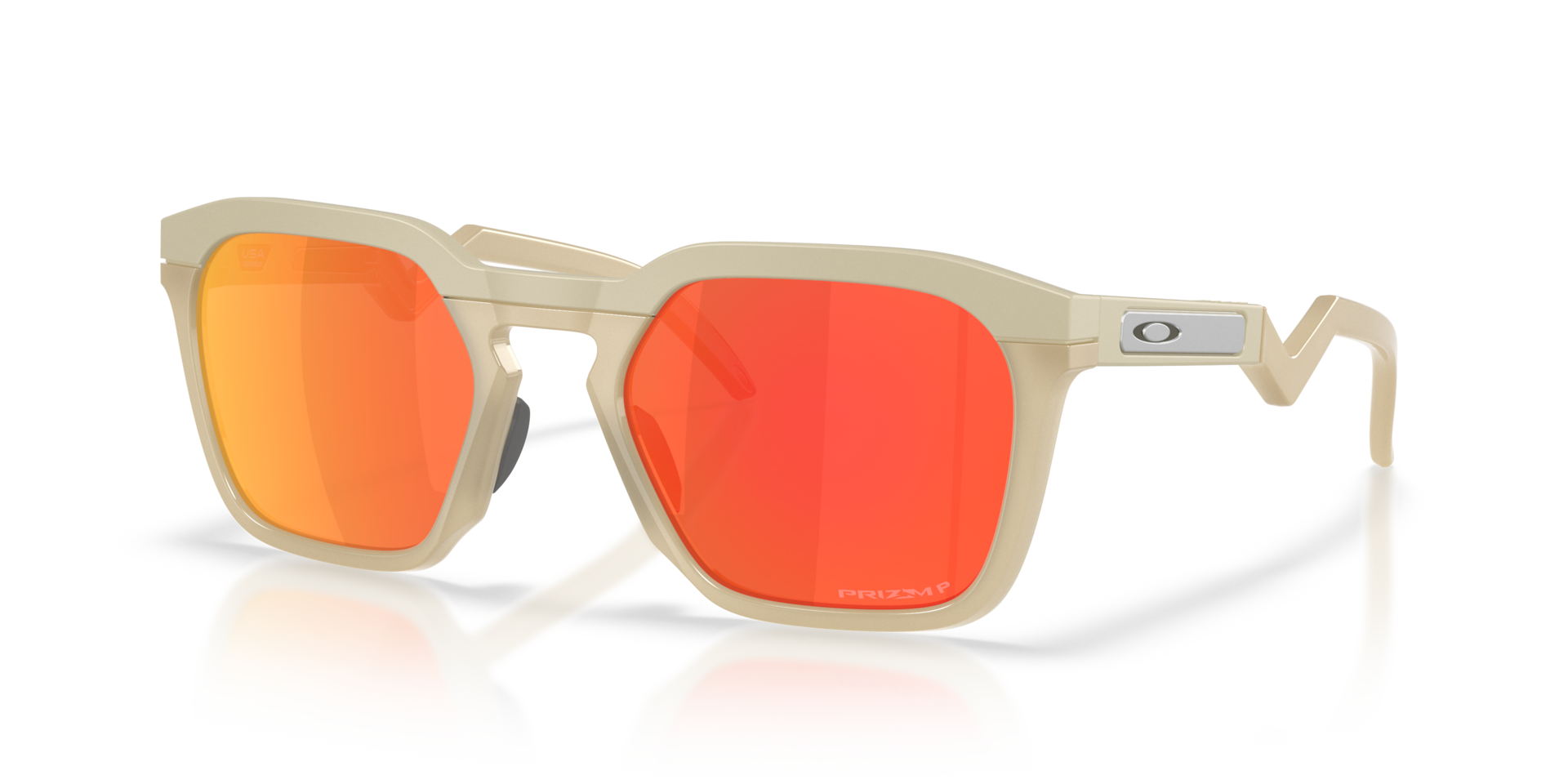 Oakley OO9533 HSTN SQ Square Sunglasses - Matte Black