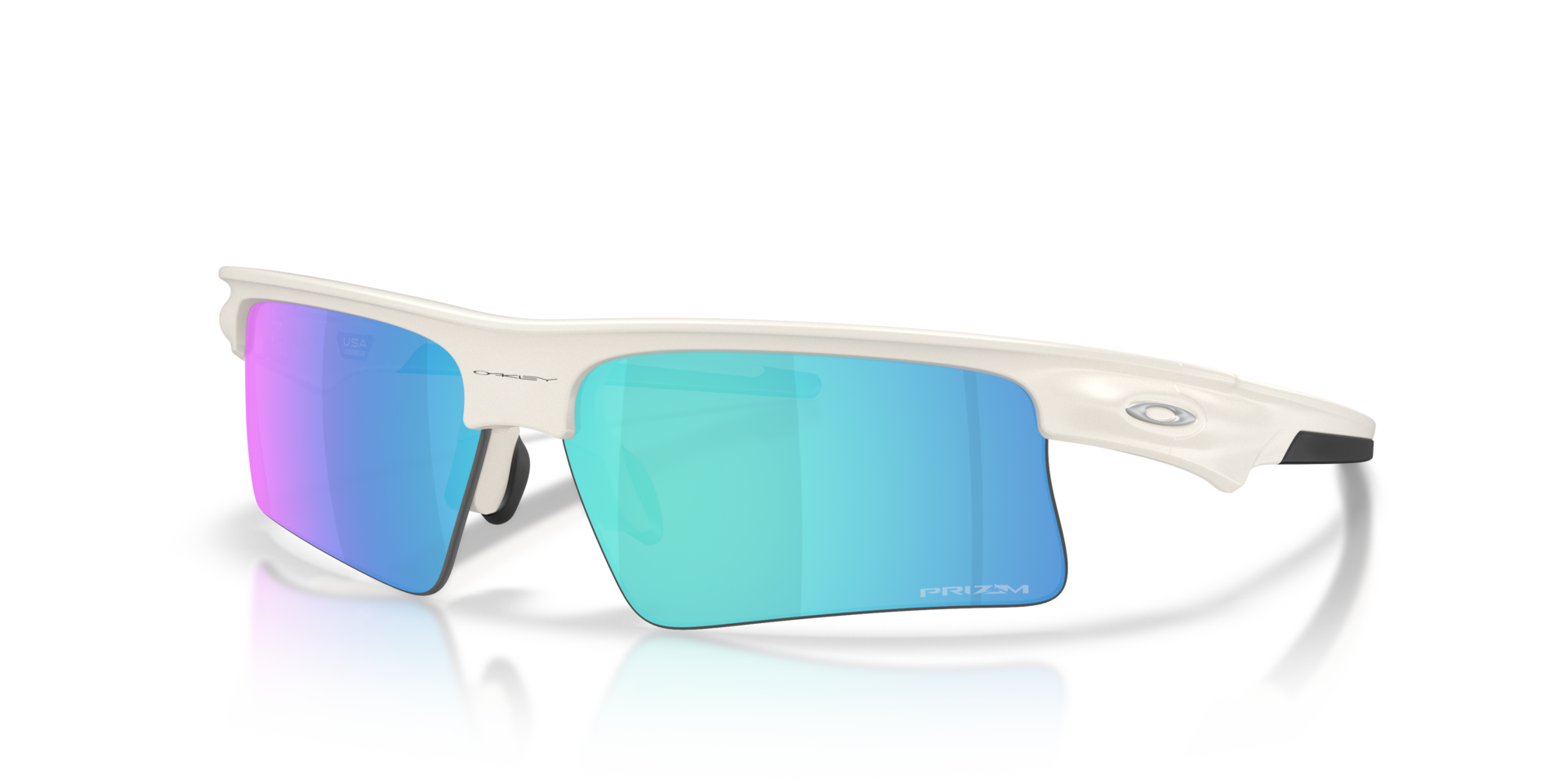 Oakley OO9534 Bisphaera Speed Rectangle Sunglasses - Transparent Abyss