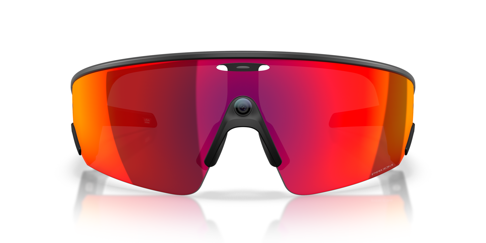 Oakley Oakley Meta Vanguard Rectangle Sunglasses - White