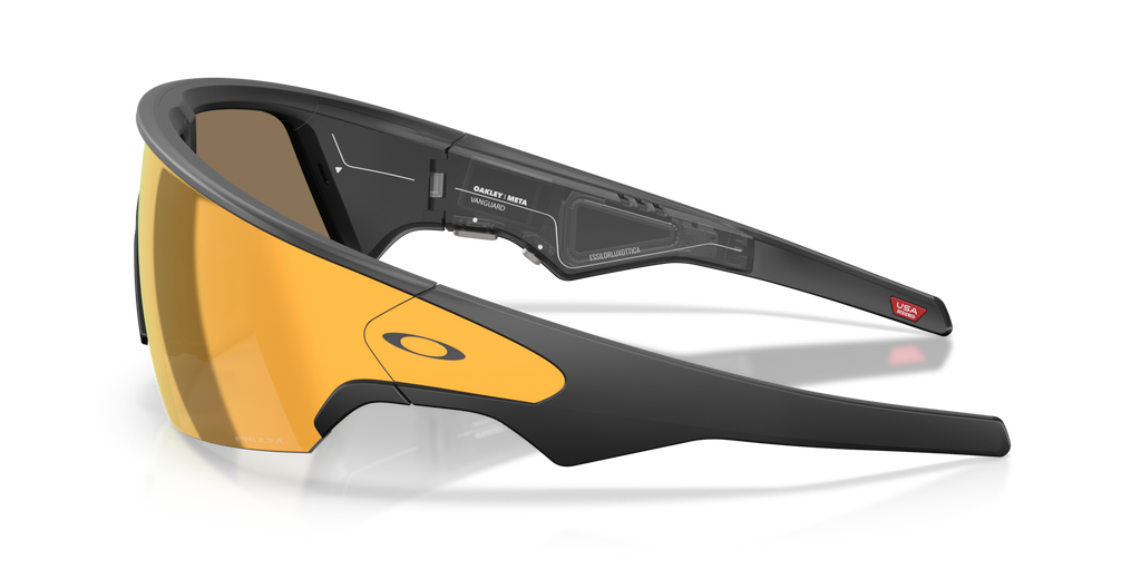 Oakley Oakley Meta Vanguard Rectangle Sunglasses - Black